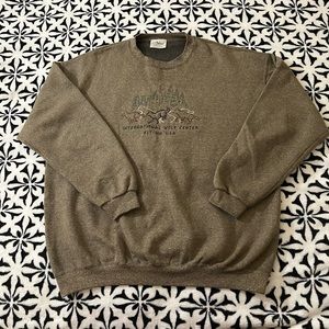 Vintage Wolf Crewneck 90s